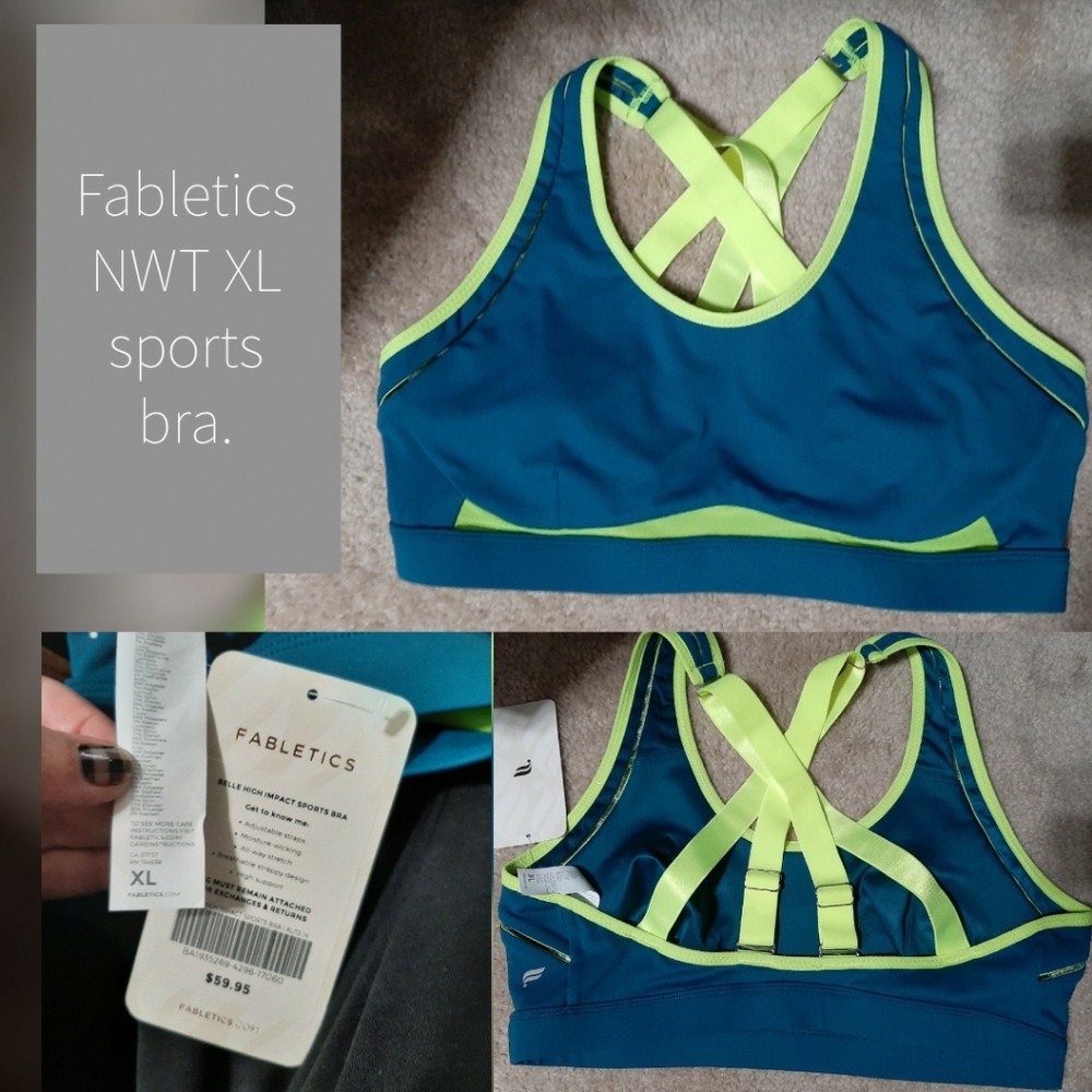 Fabletics XL NWT sports bra